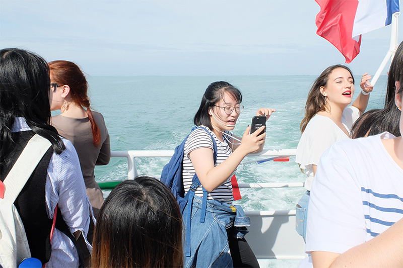Croisière étudiants internationaux