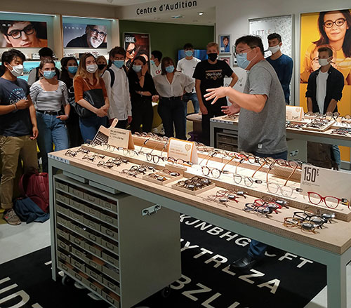 Visite des BBA1 chez Acuitis 