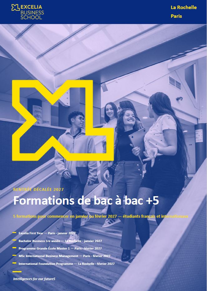 brochure rentrée décalée excelia