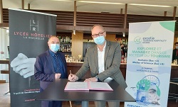 Partenariat Excelia et le lycée hôtelier de La Rochelle