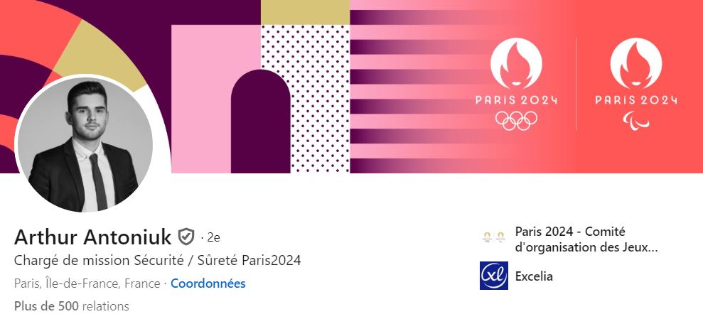 profil linkedin Arthur Antoniuk