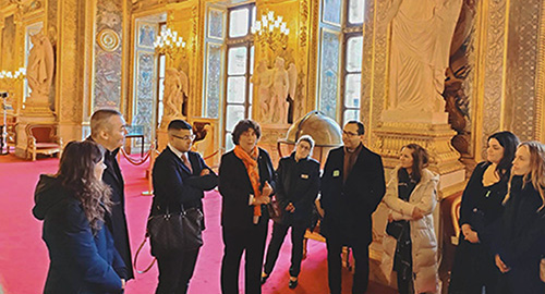 Visite du Sénat Excelia