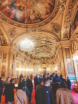 Les étudiants d'Excelia visitent le sénat 