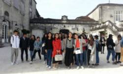 #internationalstudents : Visite des étudiants en IFP à Cognac