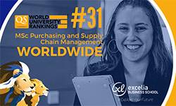 QS RANKINGS : MSc Purchasing and Supply Chain Management reconnu mondialement