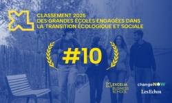 Classement ChangeNOW 2025 Excelia : Excelia Business School dans le top 10
