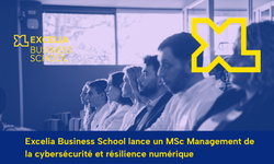 Excelia Business School lance un MSc Management de la cybersécurité et résilience numérique